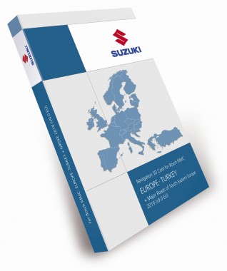 Kaliber geïrriteerd raken Nauwkeurigheid SD kaart Europa 2019 v9.0 Suzuki SX4 Bosch MCC System