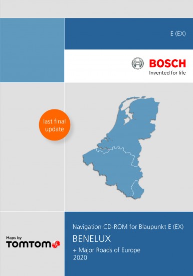 Premier longontsteking stoeprand VW RNS 300 Navigatie CD Benelux 2020 V17